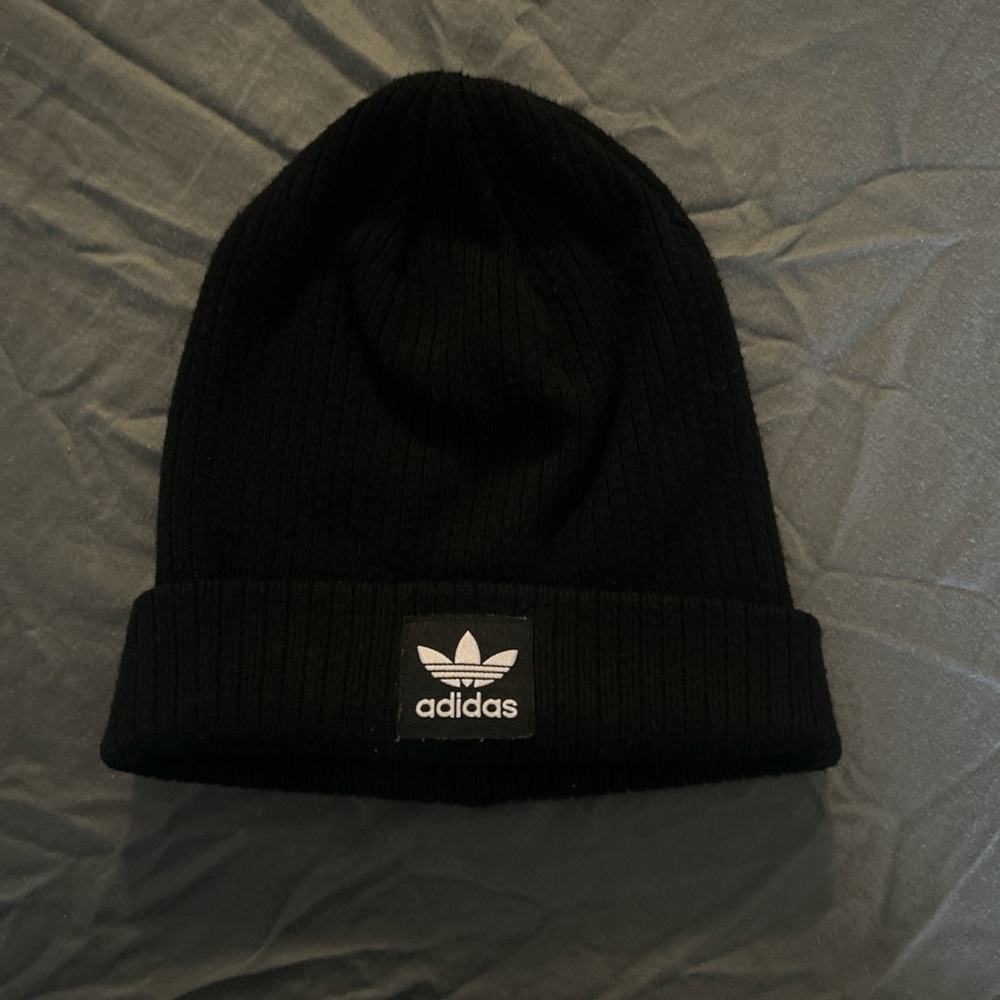 Adidas Classic Black Knit Beanie